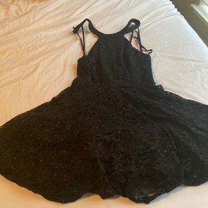 B. Darlin Black, sparkly dress